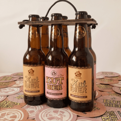 Sixpack Kutbier mix - 3 Pruim en 3 Perzik - 6,3% - 6x33cl