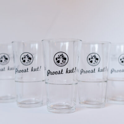 12 stuks Proost Kut! glazen